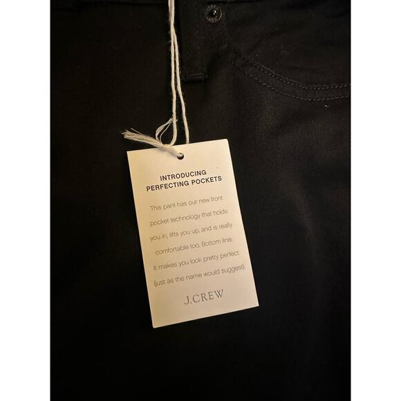 J. Crew Women's Perfect Pockets High Rise Skinny Ankle Jeans Size 36 Black NWT - Picture 6 of 8